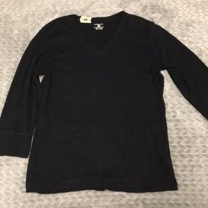 Black 3/4 Sleeve shirt
